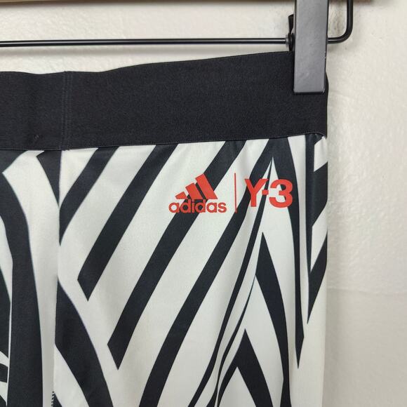 Adidas Roland Garros Y-3 Leggings Womens Small‎ Zebra Print Yoji Yamamoto Tennis - Picture 5 of 8